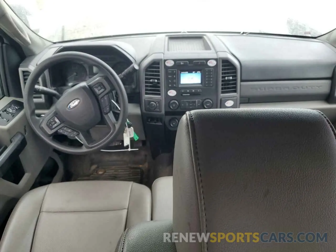 8 fotografías del automóvil dañado 1FD7X2A67MED98482 FORD F250 2021