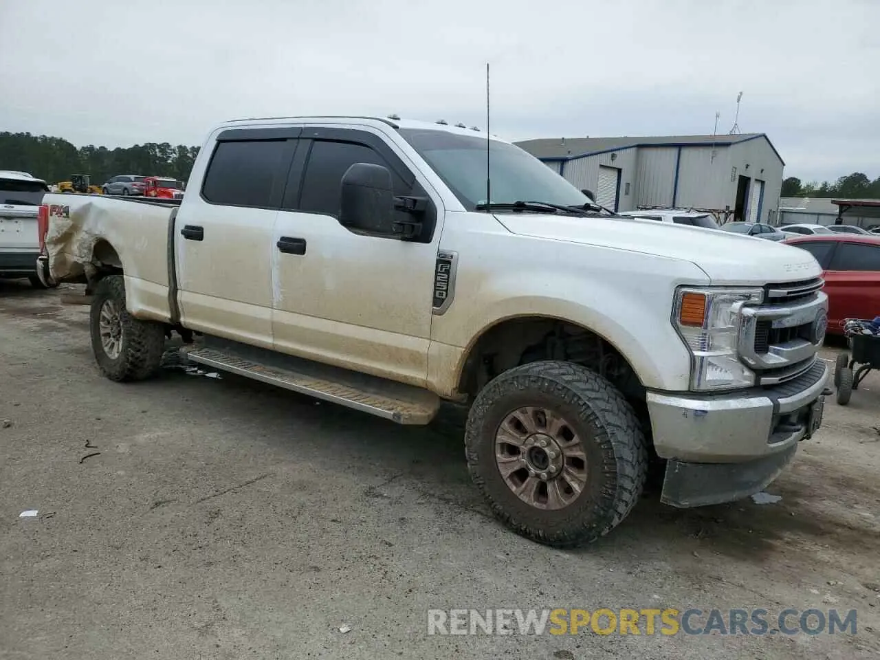 4 fotografías del automóvil dañado 1FT7W2B62MED66707 FORD F250 2021
