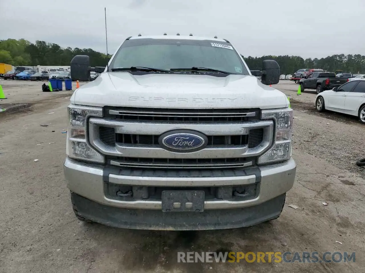 5 fotografías del automóvil dañado 1FT7W2B62MED66707 FORD F250 2021
