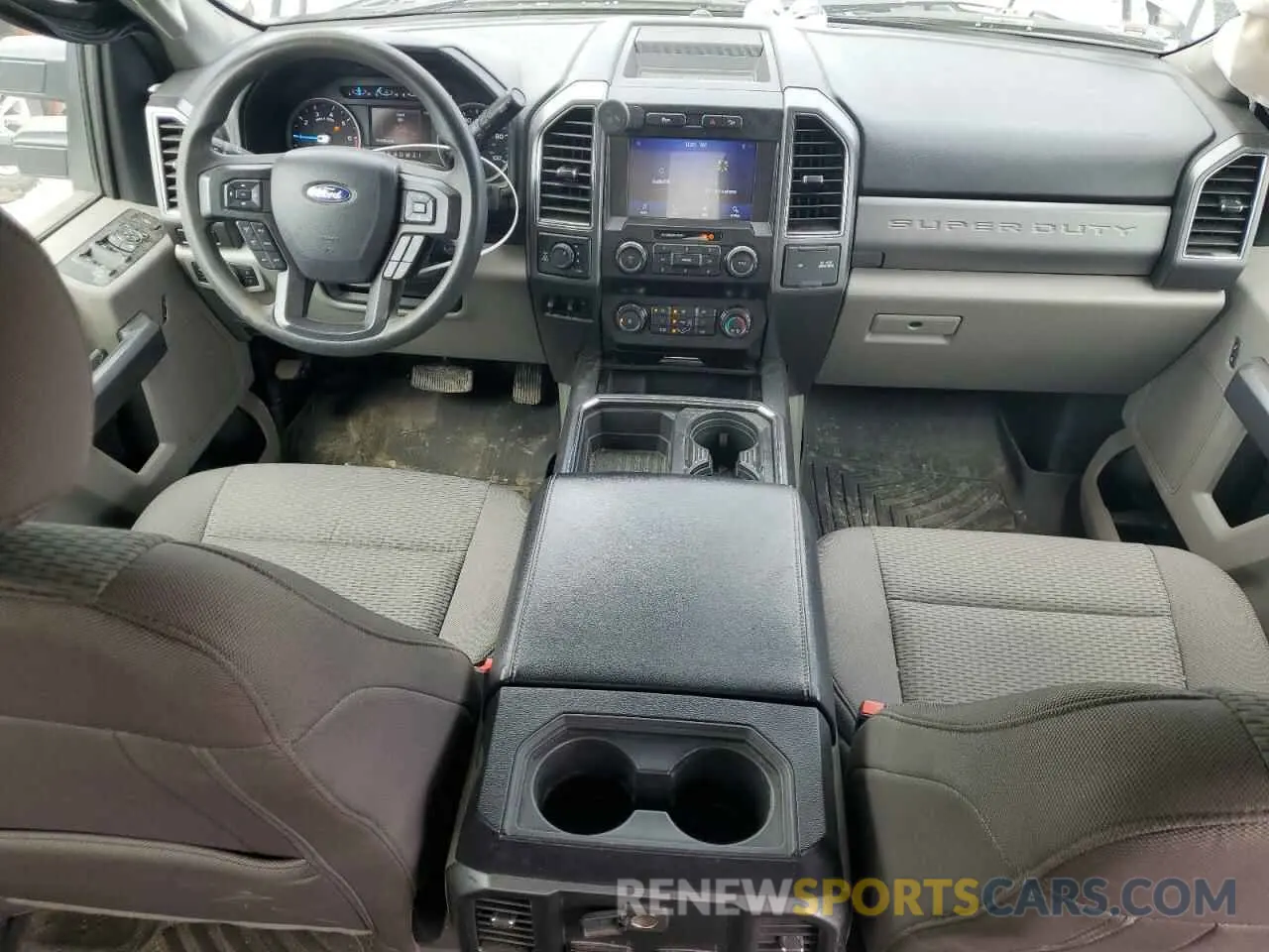 8 fotografías del automóvil dañado 1FT7W2B63MED45073 FORD F250 2021