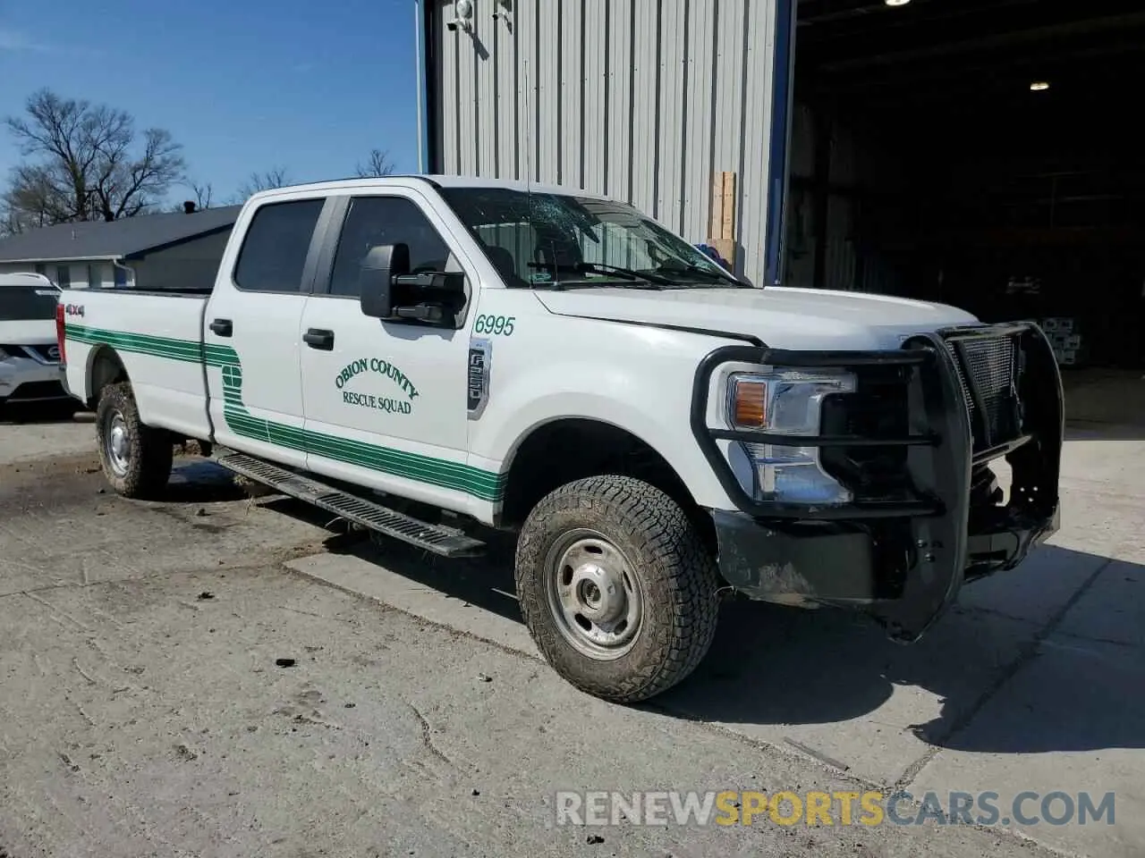 4 fotografías del automóvil dañado 1FT7W2B67MEC70278 FORD F250 2021