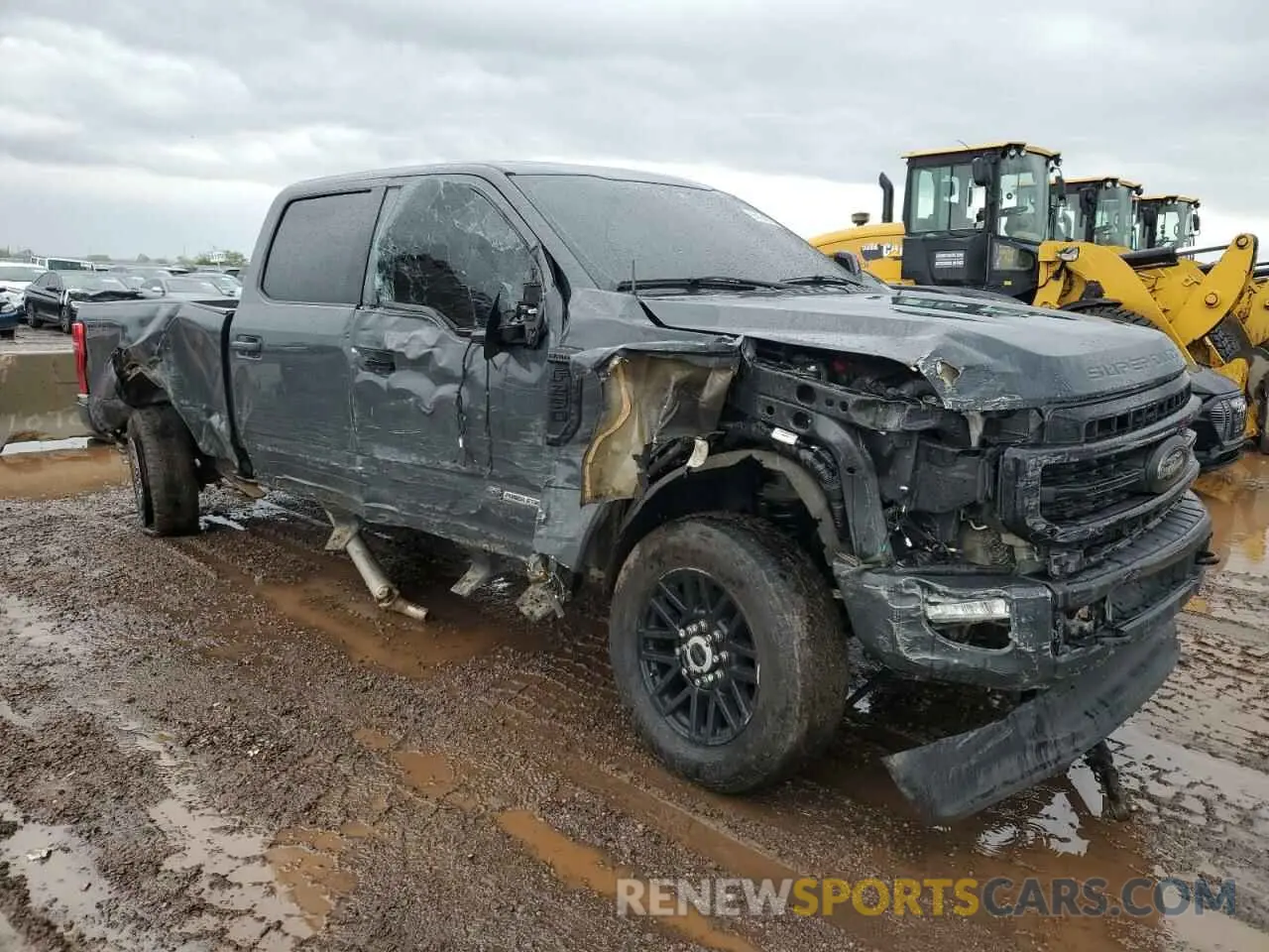 4 fotografías del automóvil dañado 1FT7W2BT0MEC93245 FORD F250 2021