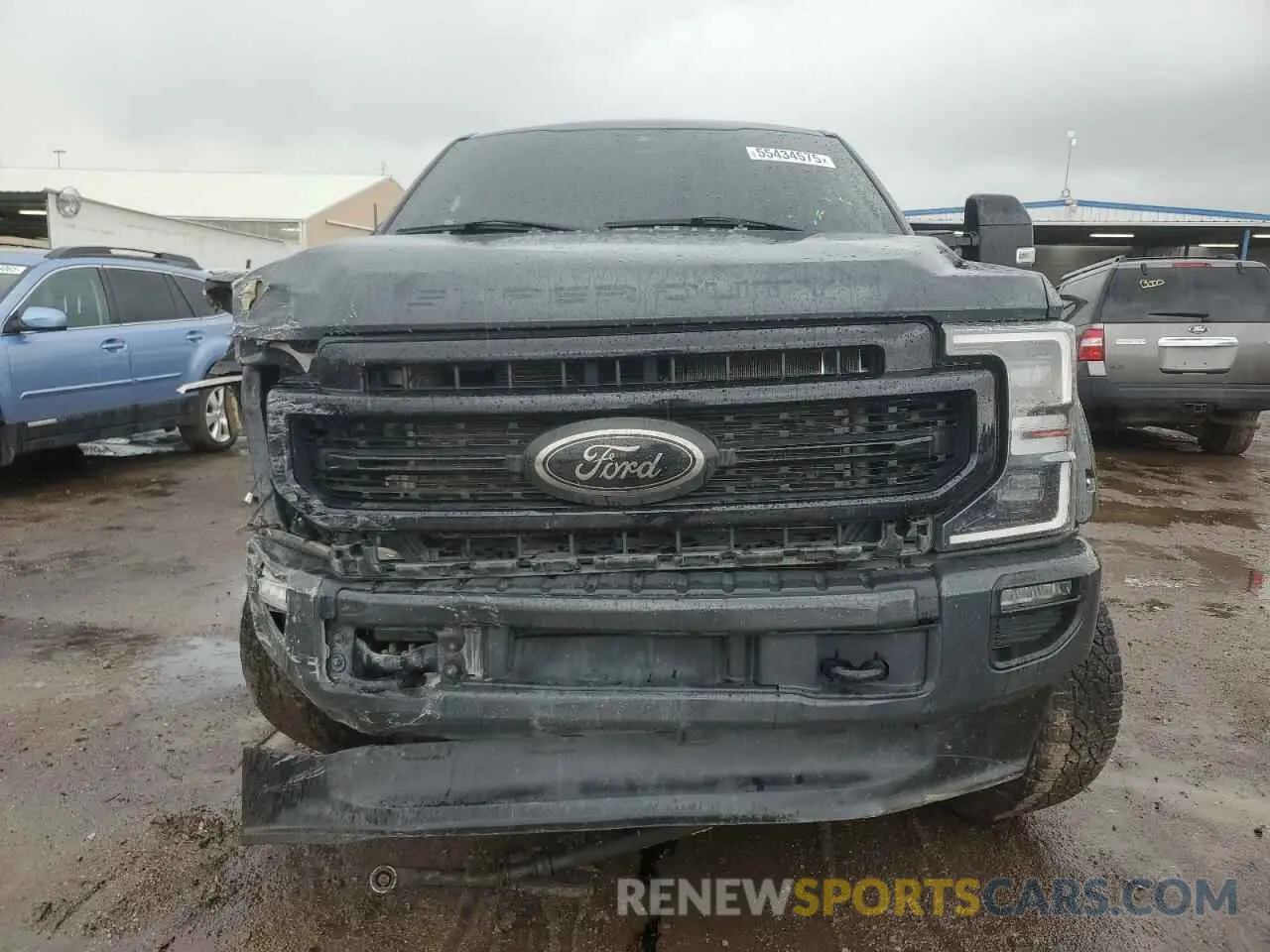 5 fotografías del automóvil dañado 1FT7W2BT0MEC93245 FORD F250 2021