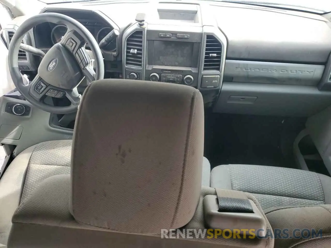 8 fotografías del automóvil dañado 1FT7W2BT4MED43791 FORD F250 2021