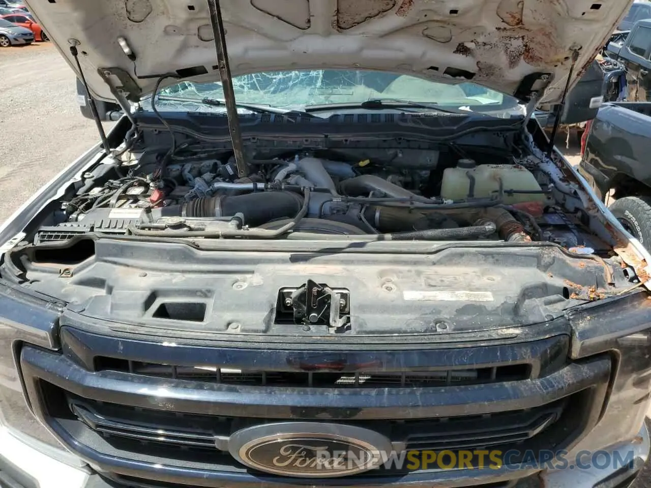 11 fotografías del automóvil dañado 1FT7W2BT5MED19340 FORD F250 2021