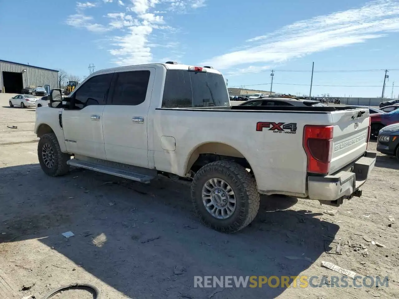 2 fotografías del automóvil dañado 1FT7W2BT9MEE07114 FORD F250 2021
