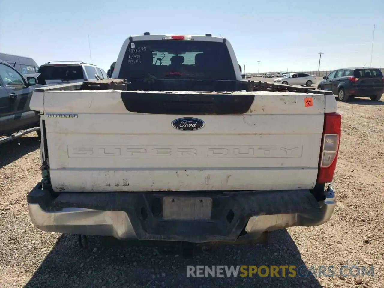 6 fotografías del automóvil dañado 1FT7W2BTXMEC26975 FORD F250 2021