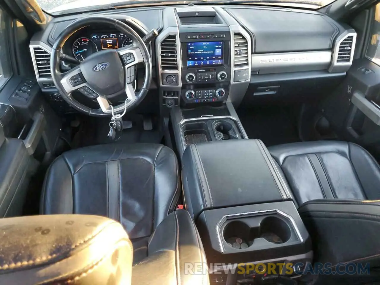 8 fotografías del automóvil dañado 1FT7W2BTXMED76648 FORD F250 2021