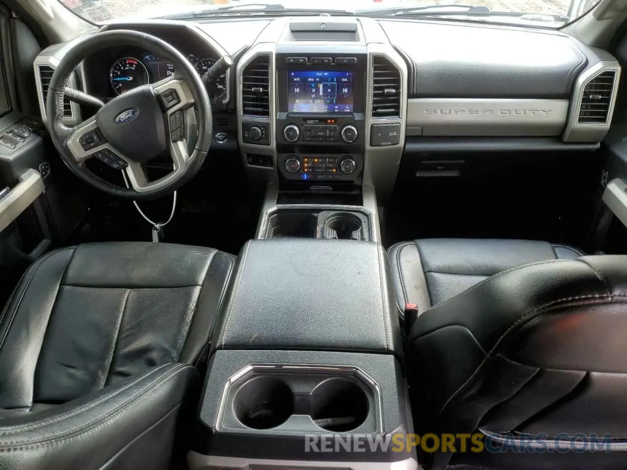 8 fotografías del automóvil dañado 1FT7W2BTXMED85995 FORD F250 2021