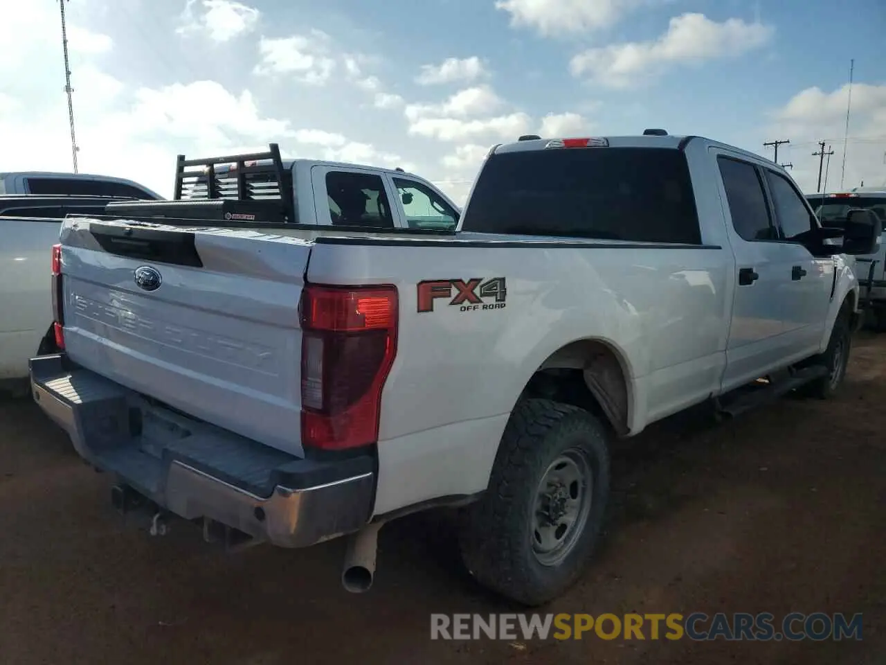 3 fotografías del automóvil dañado 1FT7W2B64NED77385 FORD F250 2022