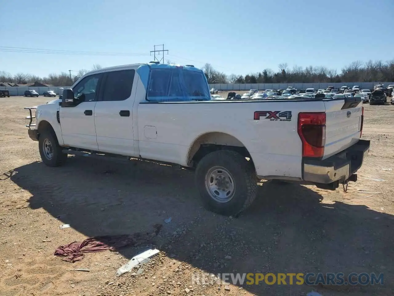 2 fotografías del automóvil dañado 1FT7W2B67NED77378 FORD F250 2022