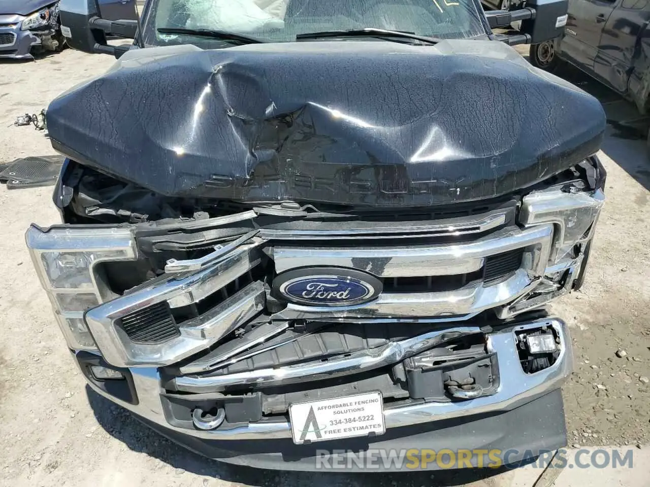11 fotografías del automóvil dañado 1FT7W2B6XNEG38082 FORD F250 2022