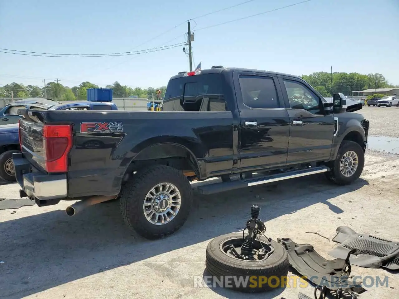 3 fotografías del automóvil dañado 1FT7W2B6XNEG38082 FORD F250 2022