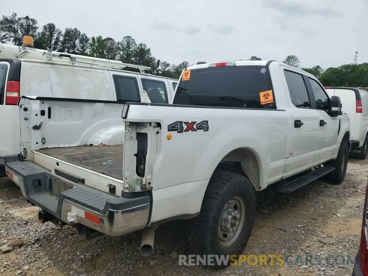 3 fotografías del automóvil dañado 1FT7W2BN0NED43001 FORD F250 2022