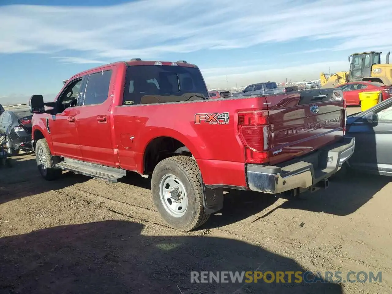 2 fotografías del automóvil dañado 1FT7W2BN7NEF21356 FORD F250 2022
