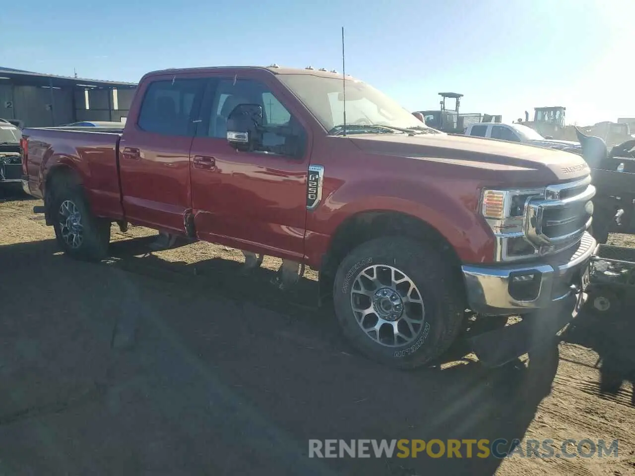 4 fotografías del automóvil dañado 1FT7W2BN7NEF21356 FORD F250 2022