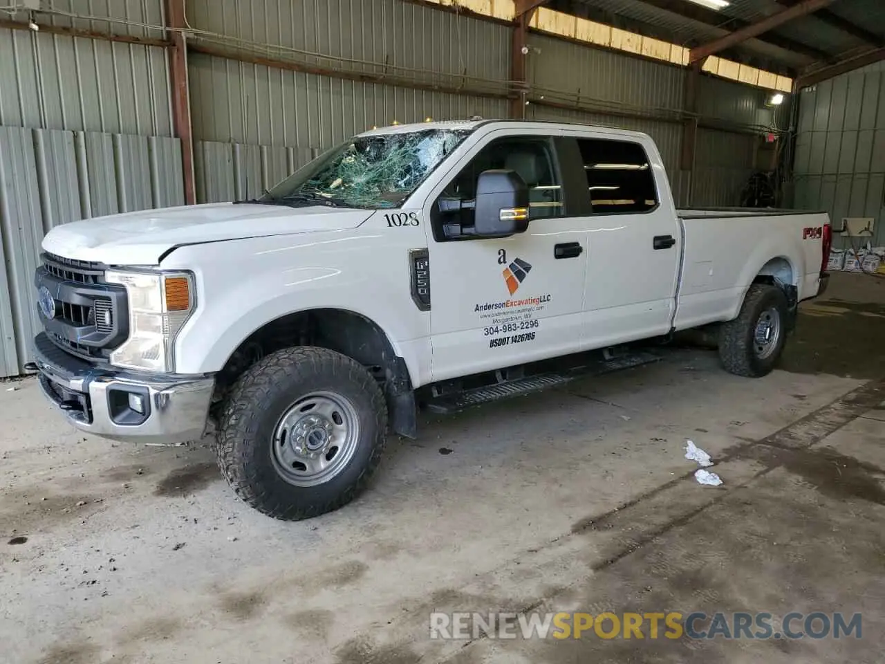 1 fotografías del automóvil dañado 1FT7W2BN7NEF21924 FORD F250 2022