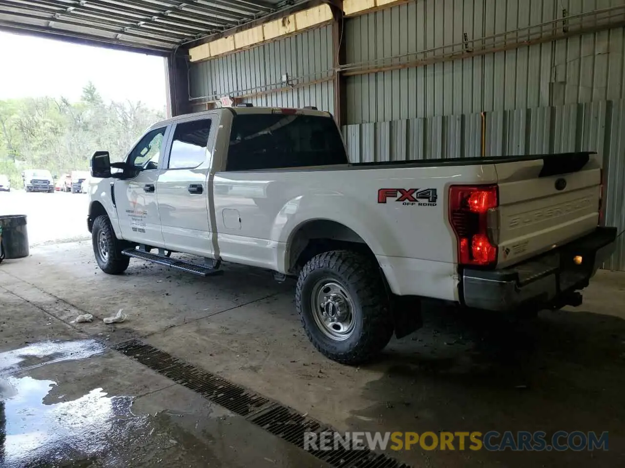 2 fotografías del automóvil dañado 1FT7W2BN7NEF21924 FORD F250 2022