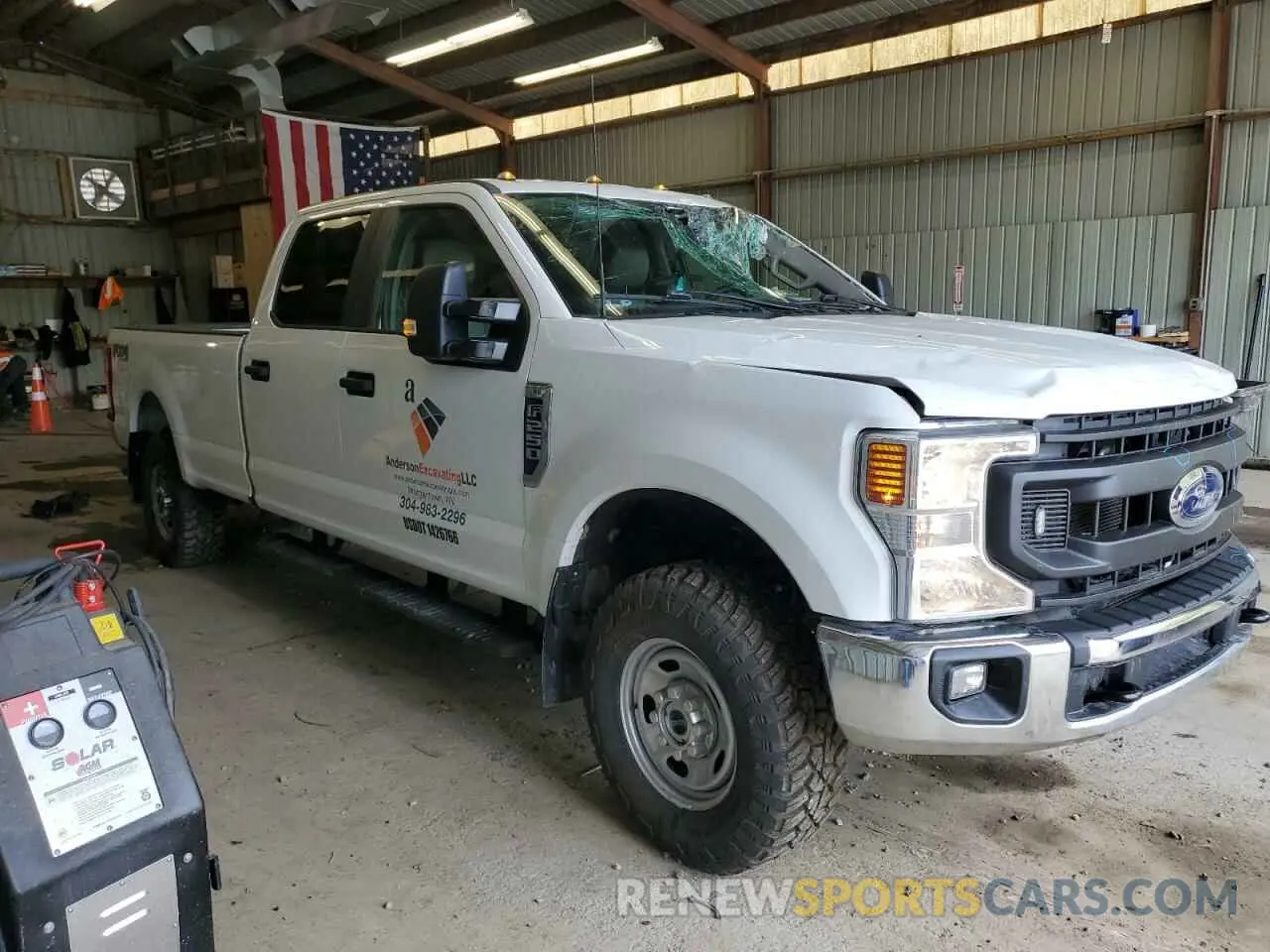 4 fotografías del automóvil dañado 1FT7W2BN7NEF21924 FORD F250 2022
