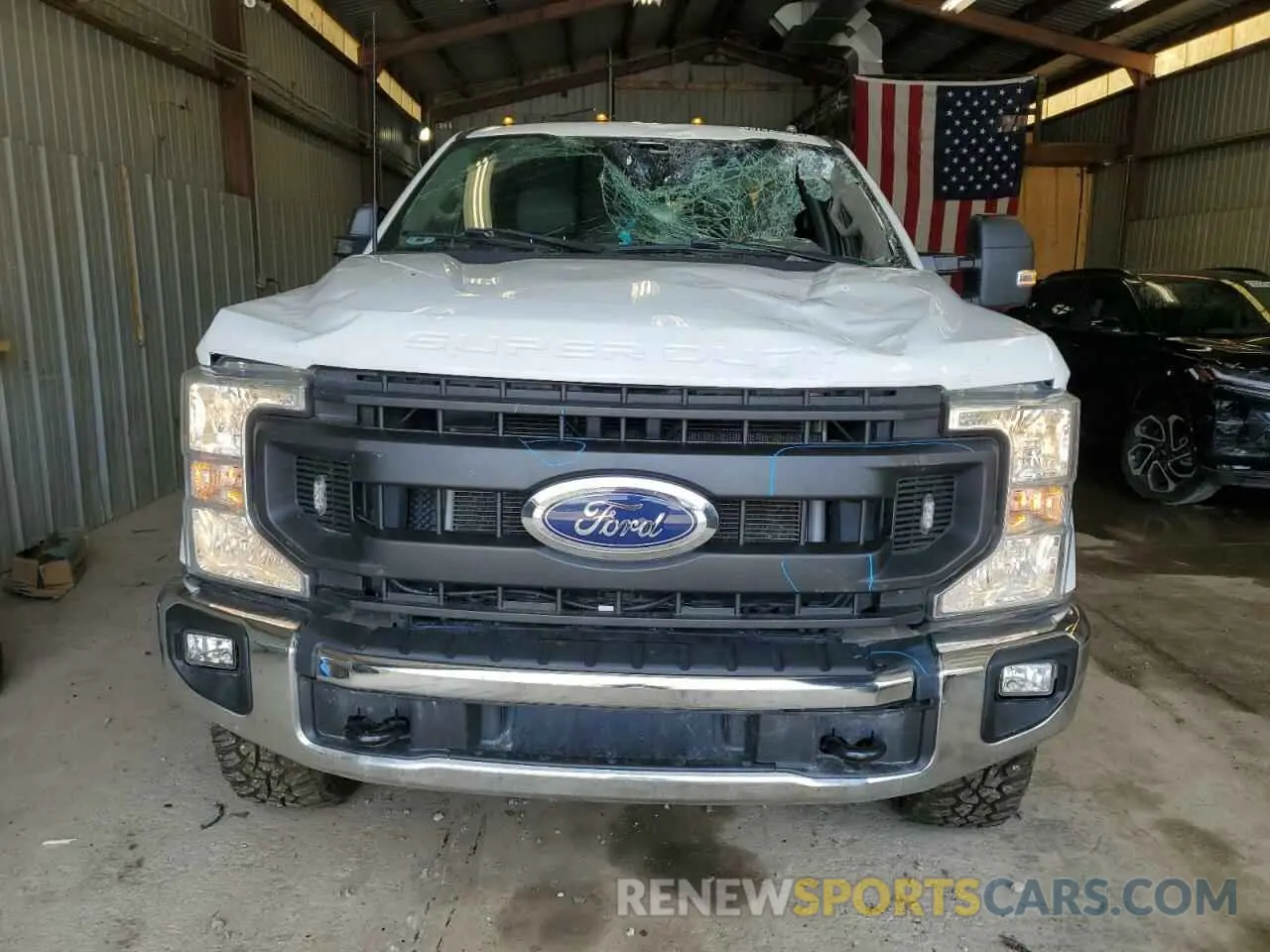 5 fotografías del automóvil dañado 1FT7W2BN7NEF21924 FORD F250 2022