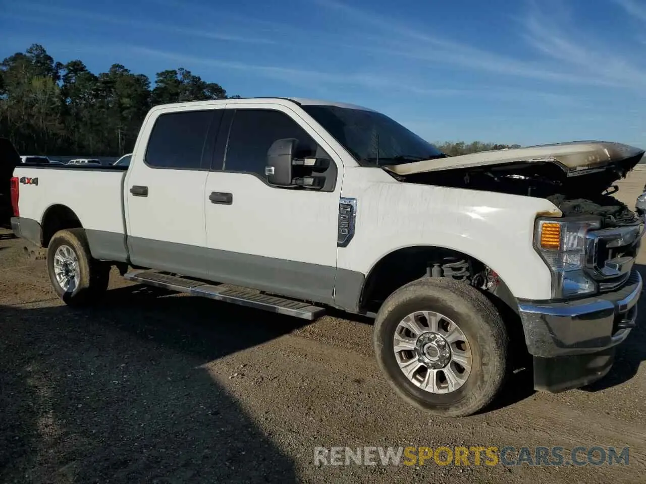 4 fotografías del automóvil dañado 1FT7W2BT0NEE90997 FORD F250 2022