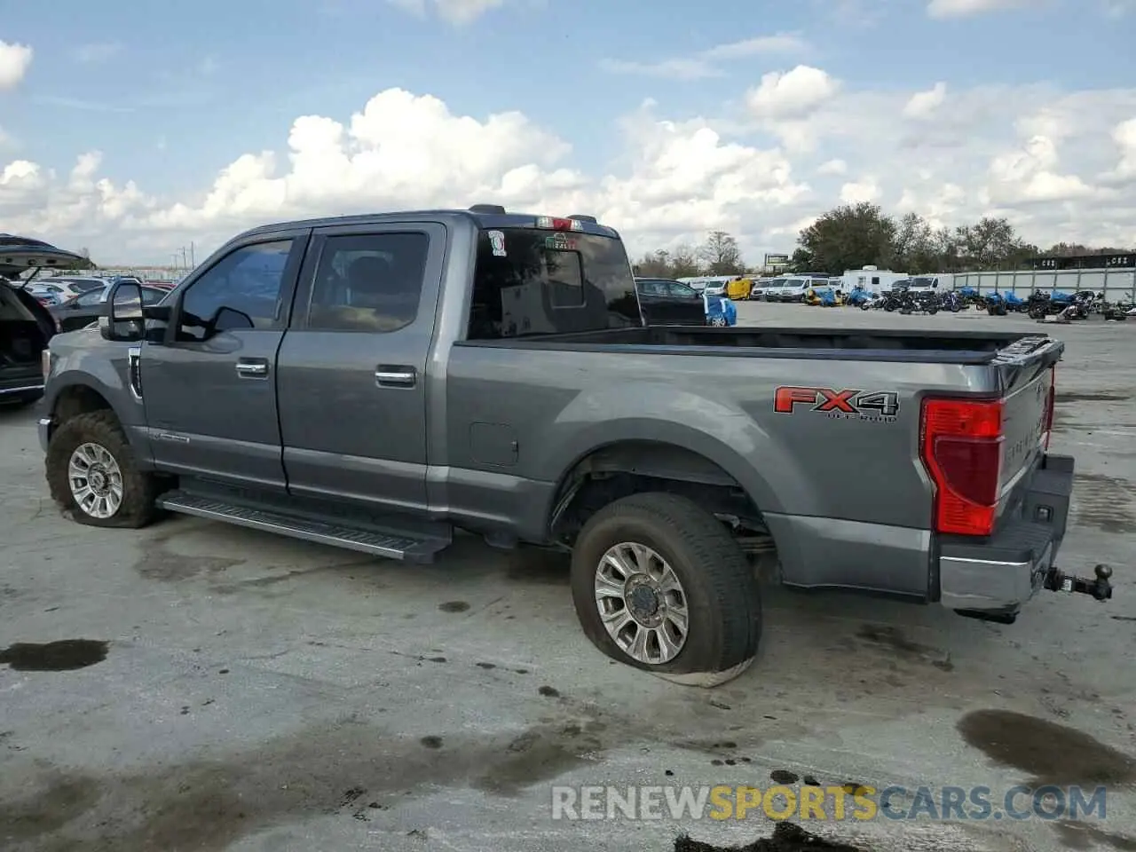 2 fotografías del automóvil dañado 1FT7W2BT1NEC57114 FORD F250 2022