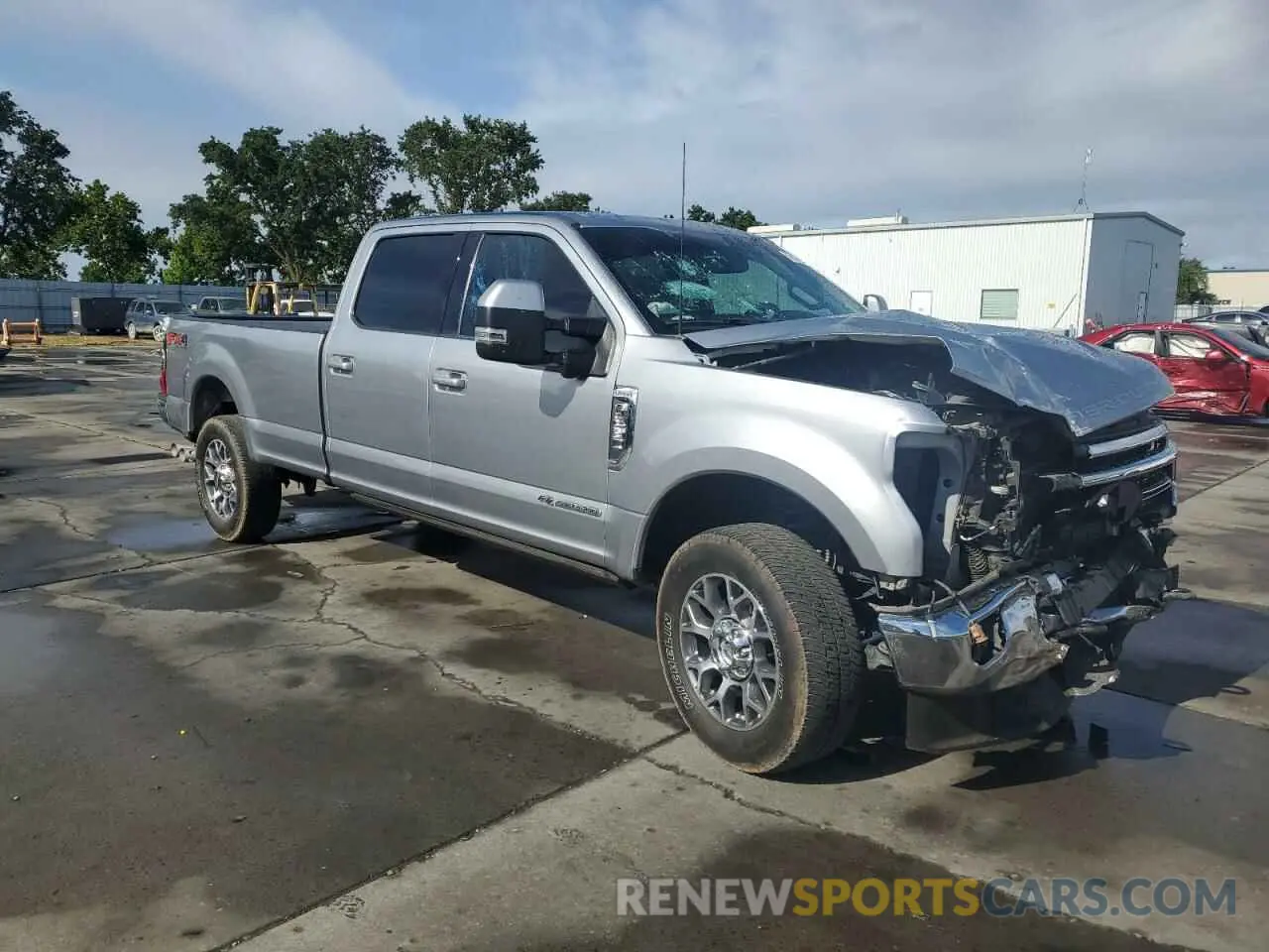 4 fotografías del automóvil dañado 1FT7W2BT2NED75527 FORD F250 2022