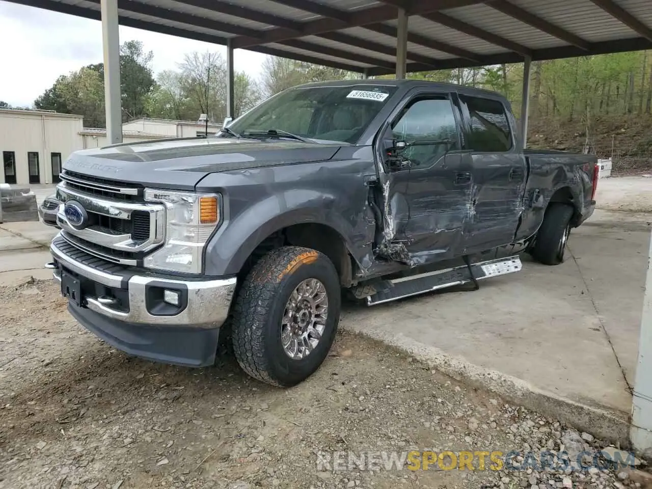 1 fotografías del automóvil dañado 1FT7W2BT2NEG21590 FORD F250 2022