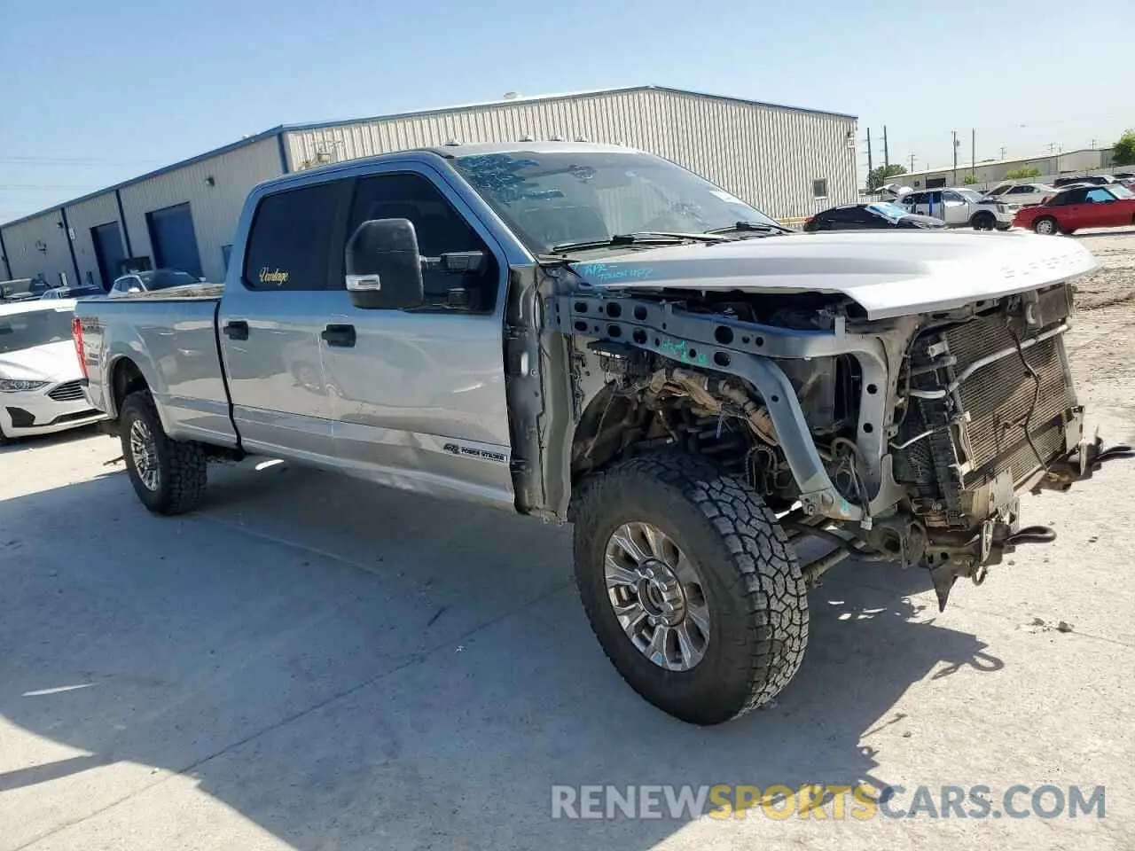 4 fotografías del automóvil dañado 1FT7W2BT3NEE17817 FORD F250 2022