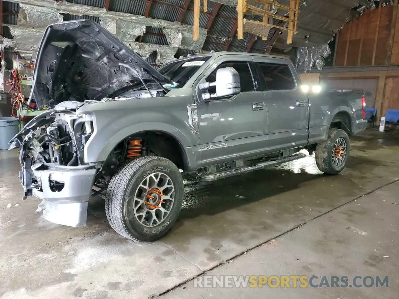 1 fotografías del automóvil dañado 1FT7W2BT4NED48829 FORD F250 2022