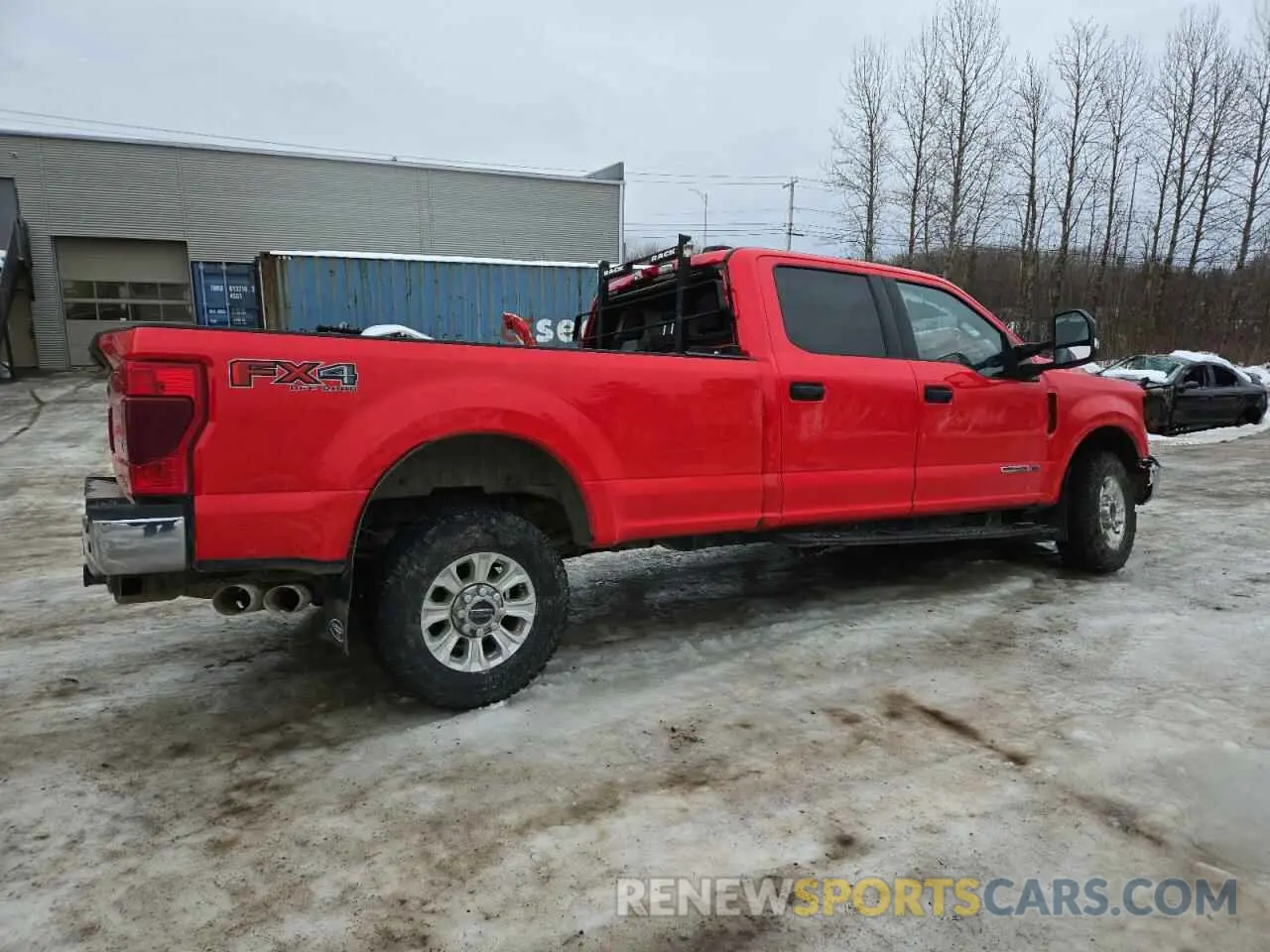 3 fotografías del automóvil dañado 1FT7W2BT4NEE10231 FORD F250 2022