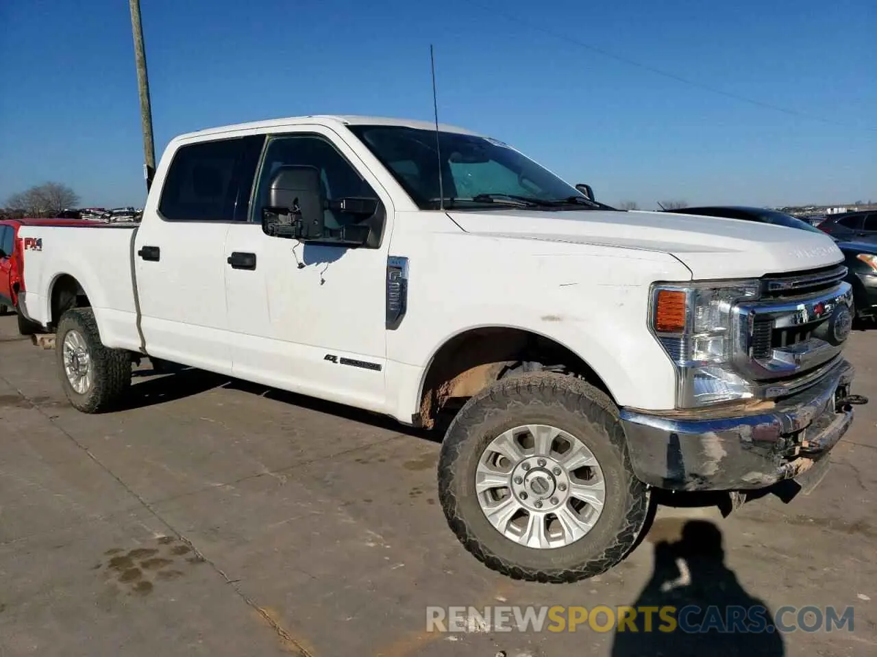 4 fotografías del automóvil dañado 1FT7W2BT4NEE90954 FORD F250 2022