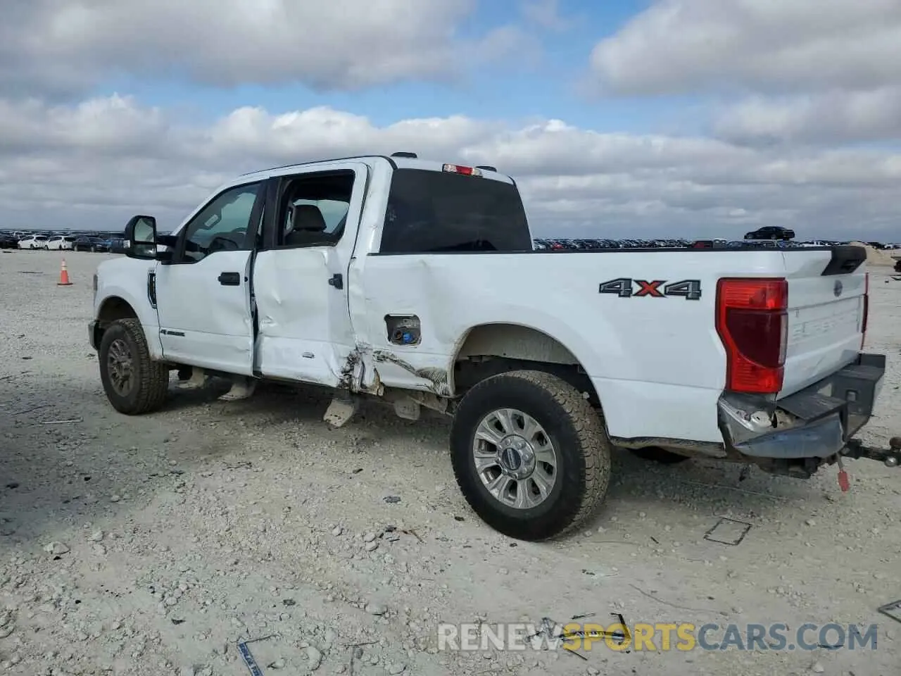 2 fotografías del automóvil dañado 1FT7W2BT4NEF60114 FORD F250 2022