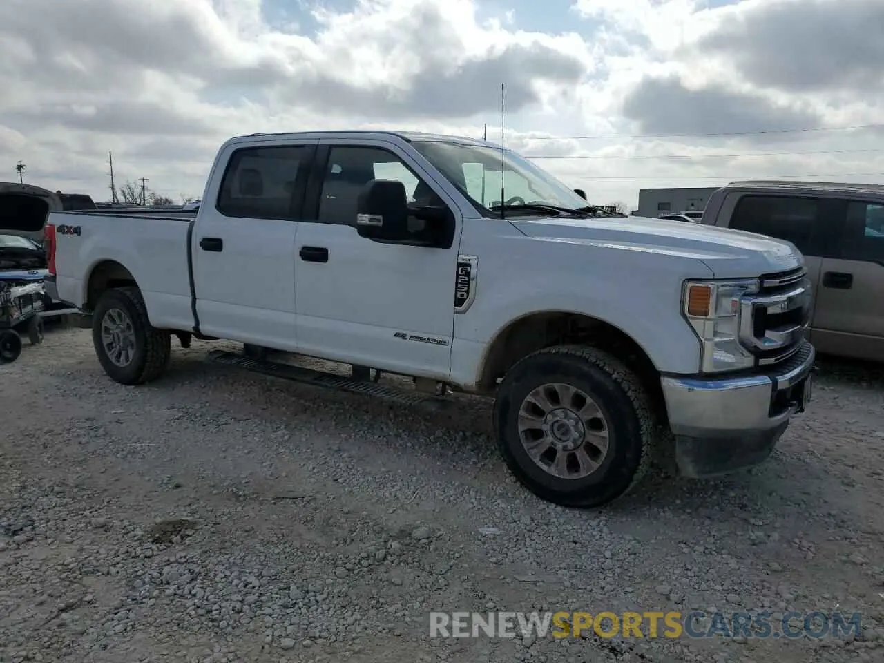 4 fotografías del automóvil dañado 1FT7W2BT4NEF60114 FORD F250 2022