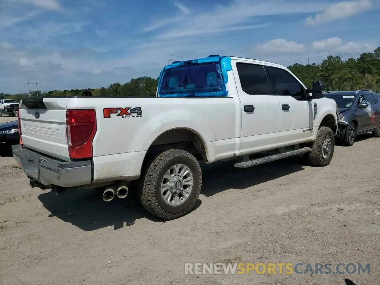 3 fotografías del automóvil dañado 1FT7W2BT4NEG36401 FORD F250 2022