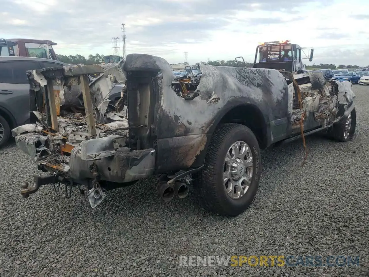 3 fotografías del automóvil dañado 1FT7W2BT5NEE49152 FORD F250 2022
