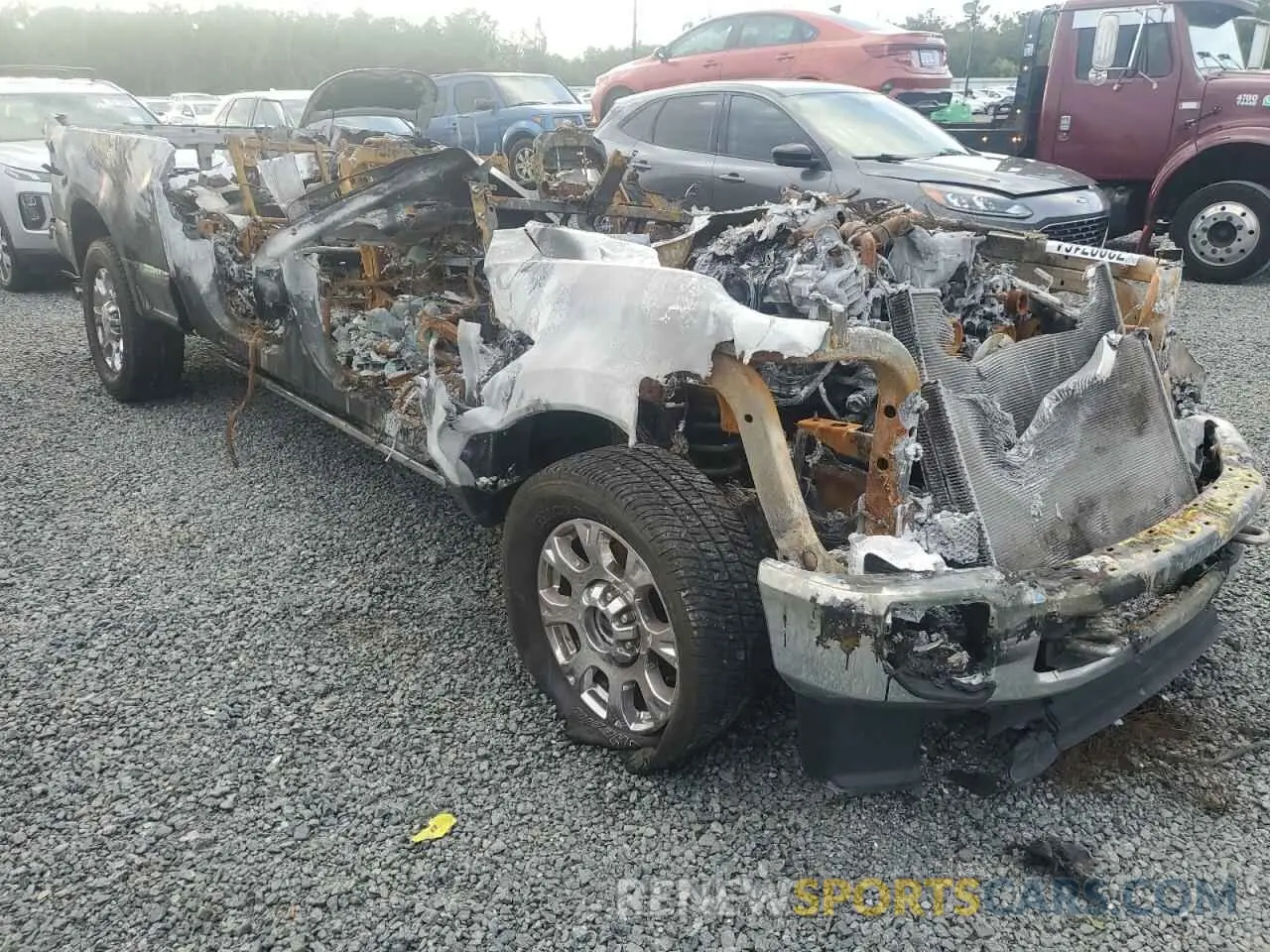 4 fotografías del automóvil dañado 1FT7W2BT5NEE49152 FORD F250 2022