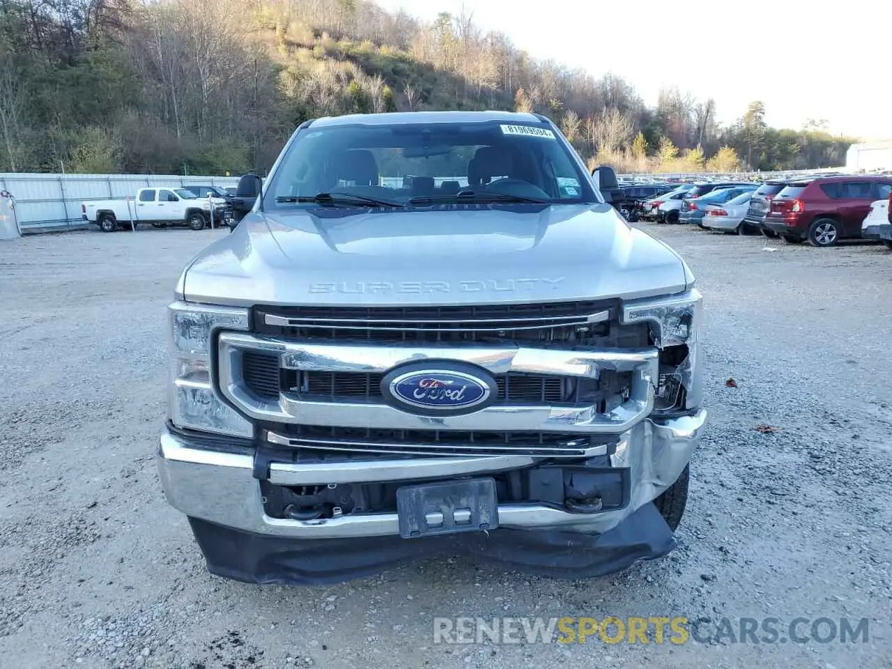 5 fotografías del automóvil dañado 1FT7W2BT5NEG42563 FORD F250 2022