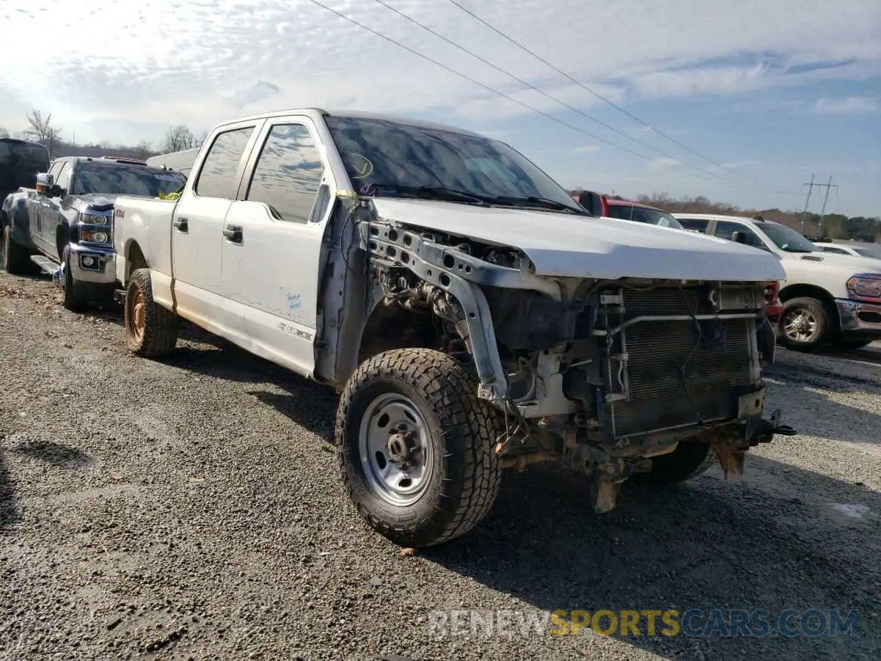 4 fotografías del automóvil dañado 1FT7W2BT6NEF01386 FORD F250 2022