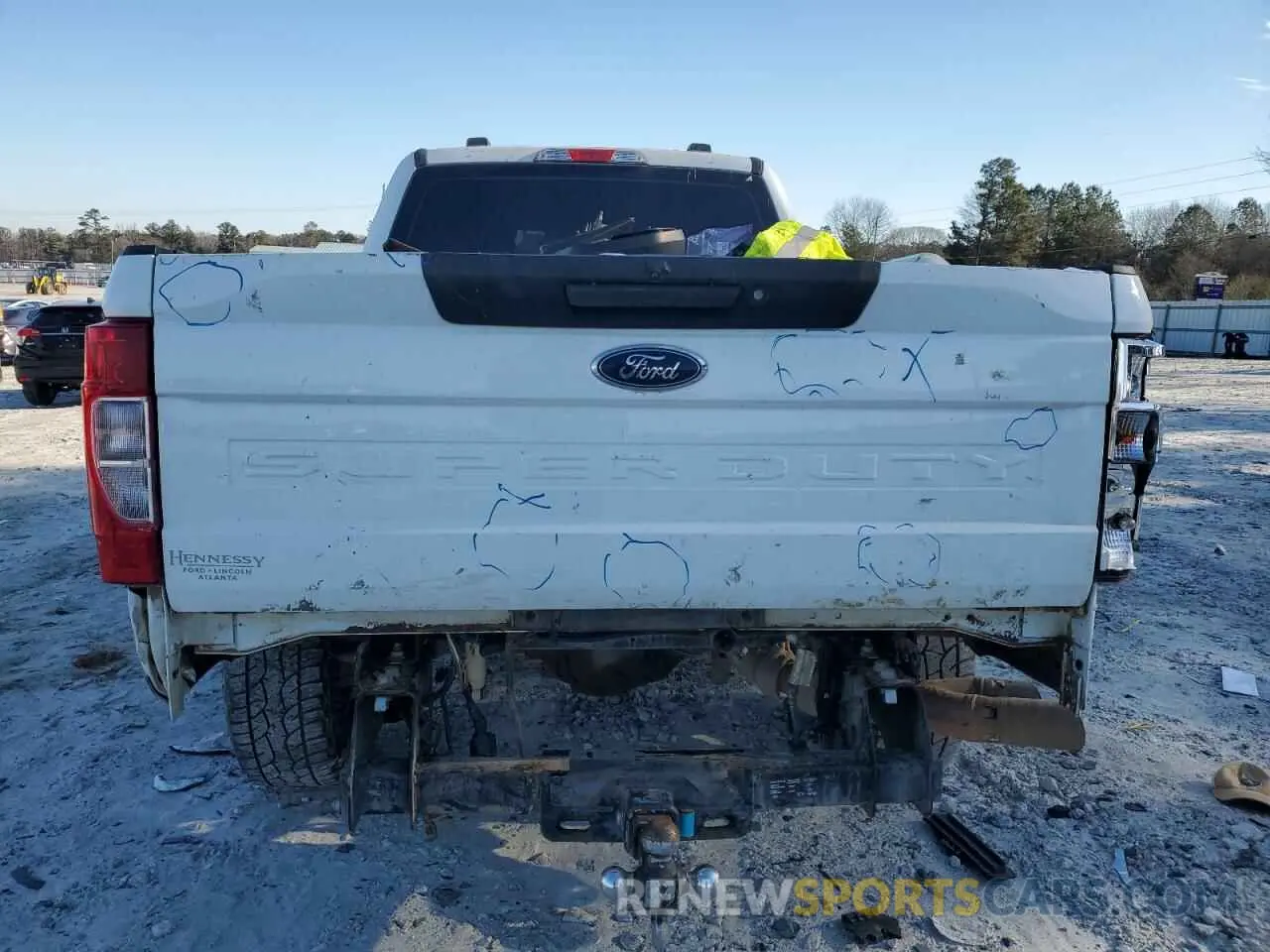 6 fotografías del automóvil dañado 1FT7W2BT6NEF01386 FORD F250 2022