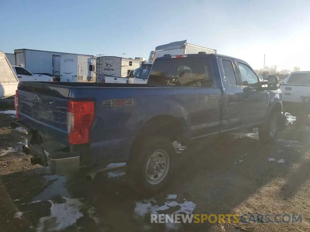 3 fotografías del automóvil dañado 1FT7X2B61NEE74542 FORD F250 2022