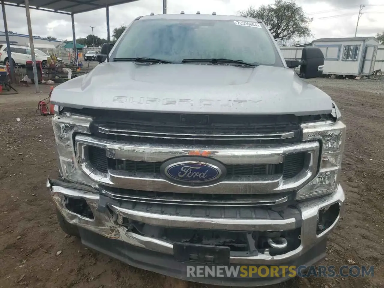 5 fotografías del automóvil dañado 1FT8W2BT0NEE39357 FORD F250 2022