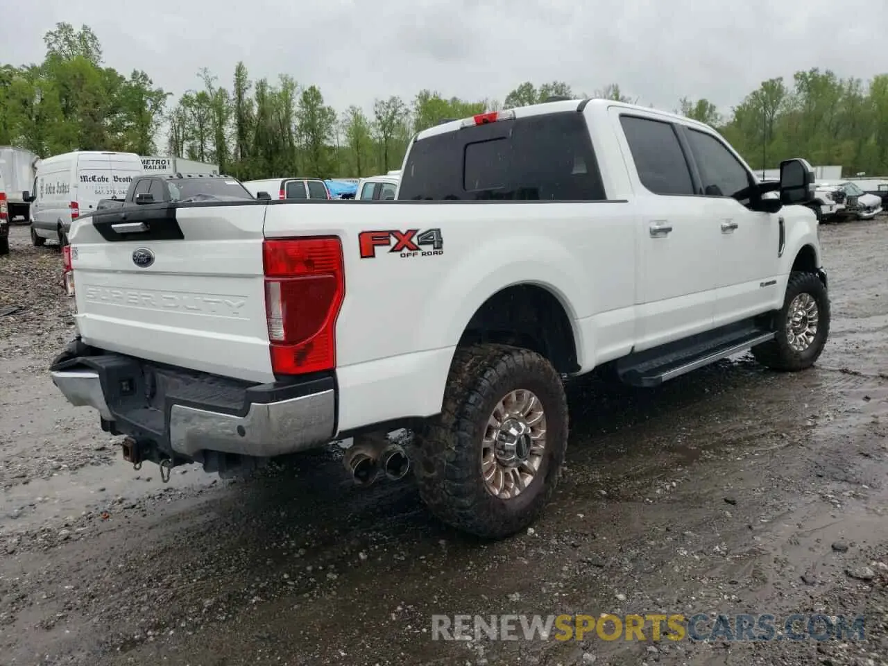 3 fotografías del automóvil dañado 1FT8W2BT1NEE13088 FORD F250 2022
