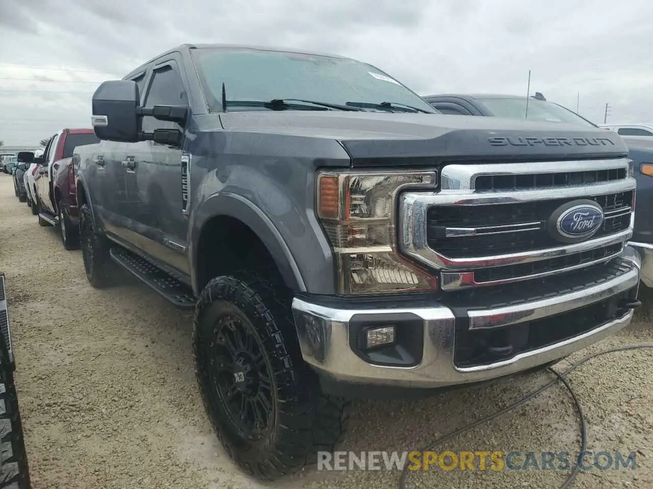 4 fotografías del automóvil dañado 1FT8W2BT3NEE77620 FORD F250 2022