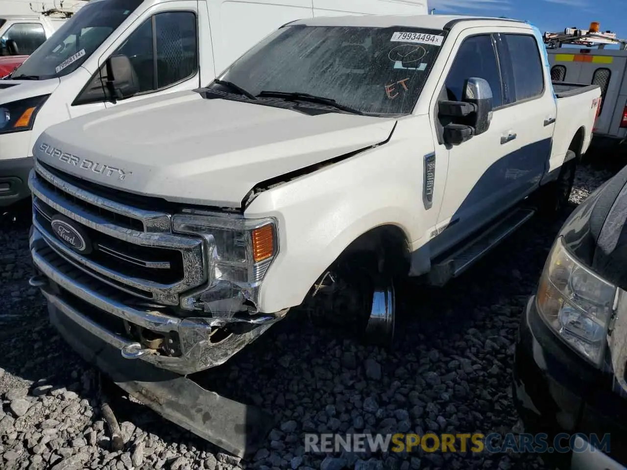 1 fotografías del automóvil dañado 1FT8W2BT7NEF51833 FORD F250 2022