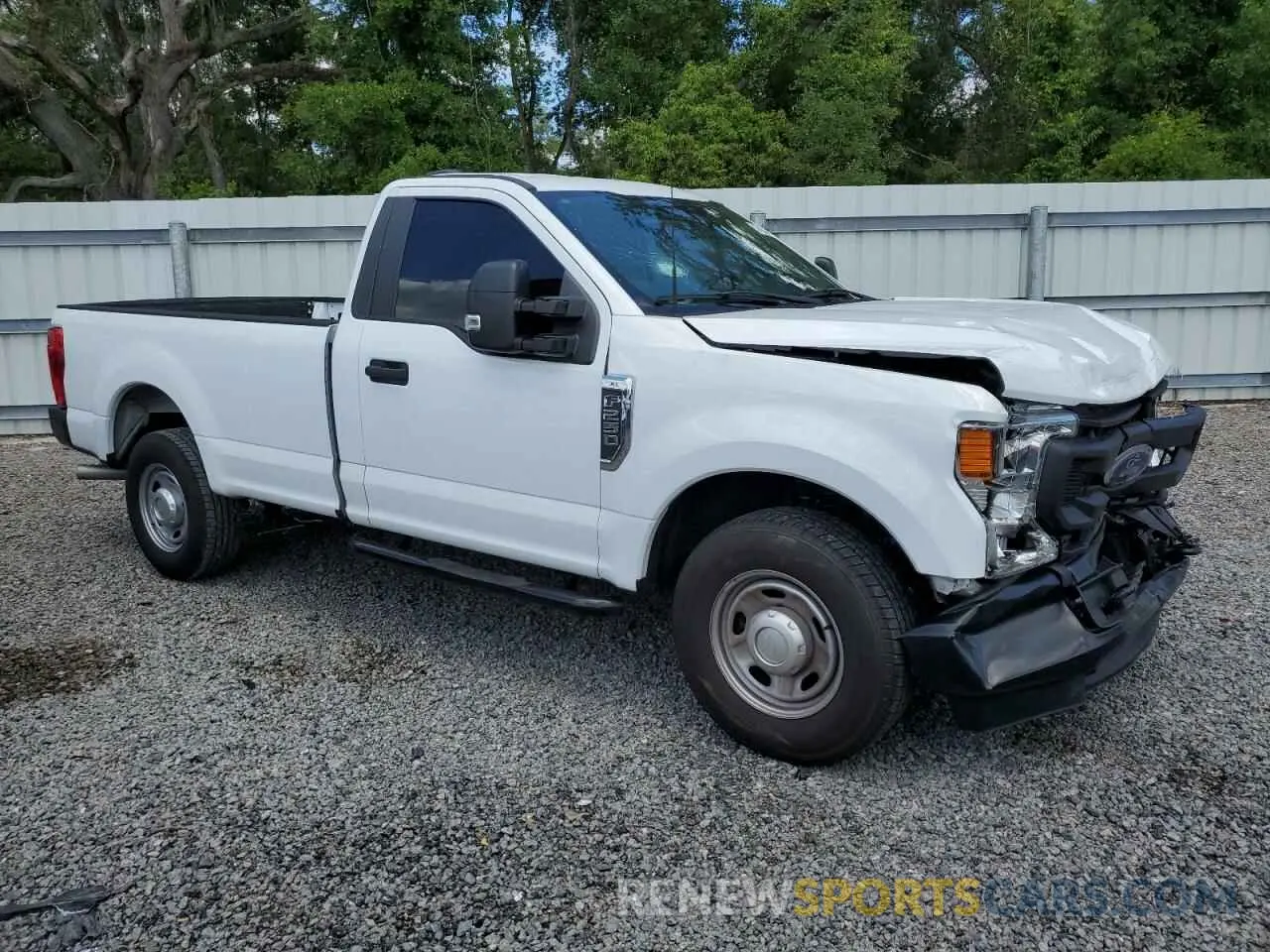 4 fotografías del automóvil dañado 1FTBF2A60NEF41677 FORD F250 2022