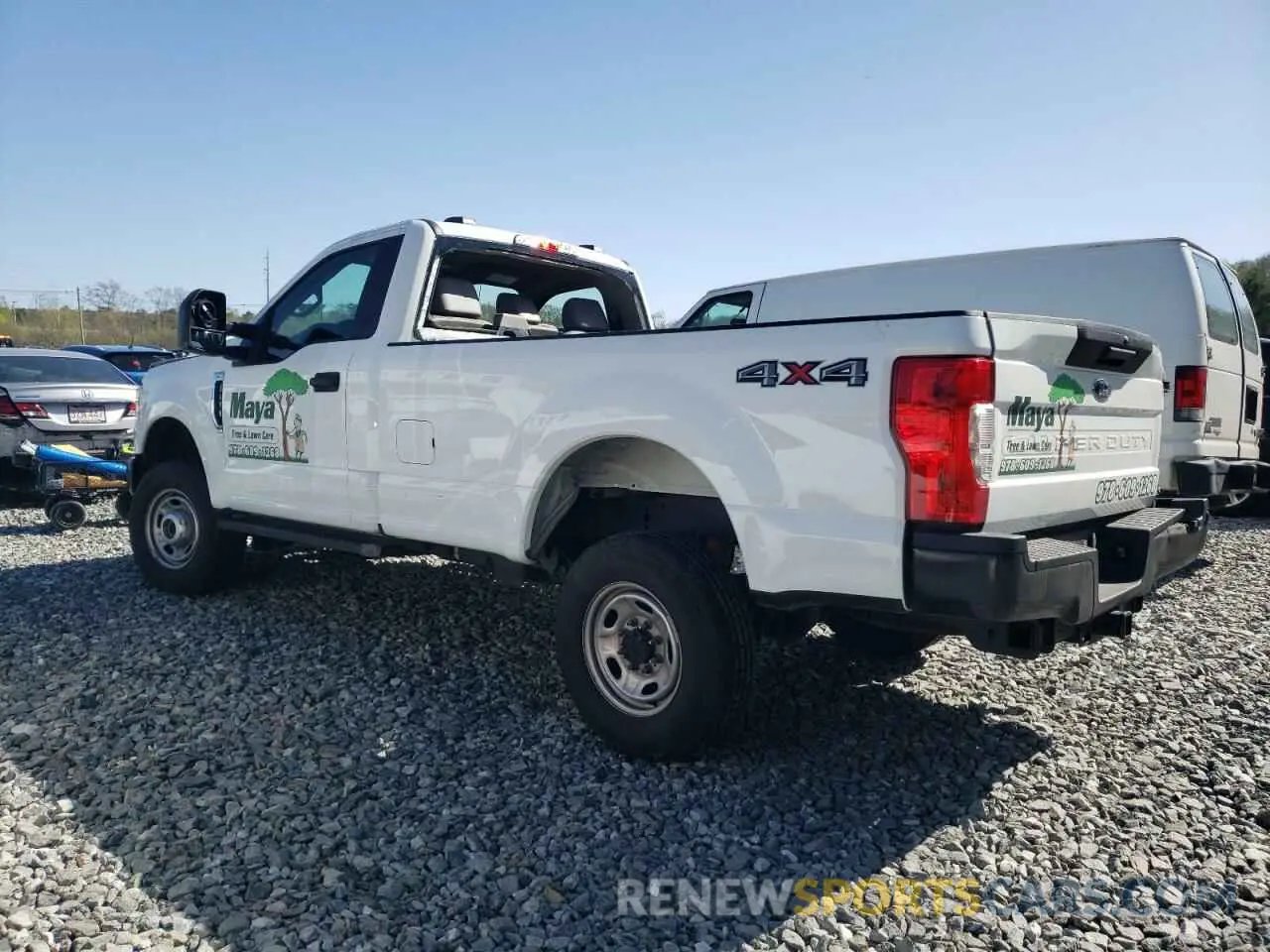 2 fotografías del automóvil dañado 1FTBF2B66NEE29514 FORD F250 2022