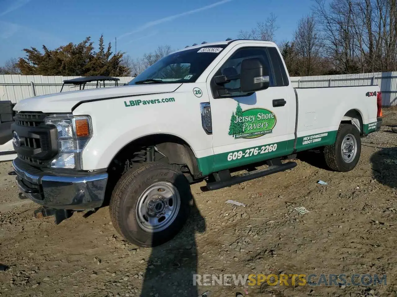 1 fotografías del automóvil dañado 1FTBF2B66NEG37764 FORD F250 2022