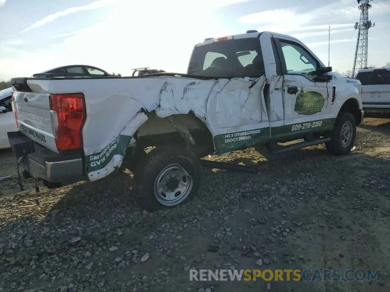 3 fotografías del automóvil dañado 1FTBF2B66NEG37764 FORD F250 2022