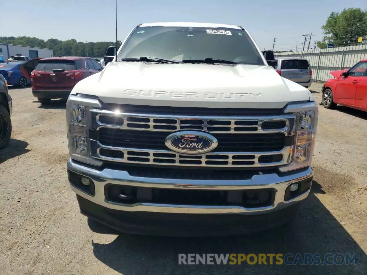 5 fotografías del automóvil dañado 1FT7W2BT5PED75881 FORD F250 2023